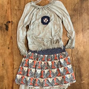 Baxter and Beatrice Tiger Skirt Set